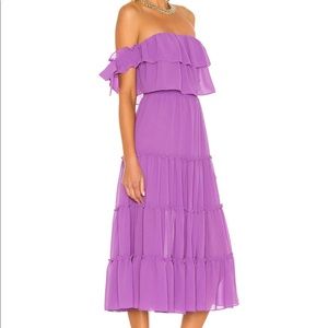 NWT Misa Los Angeles Off Shoulder Dress